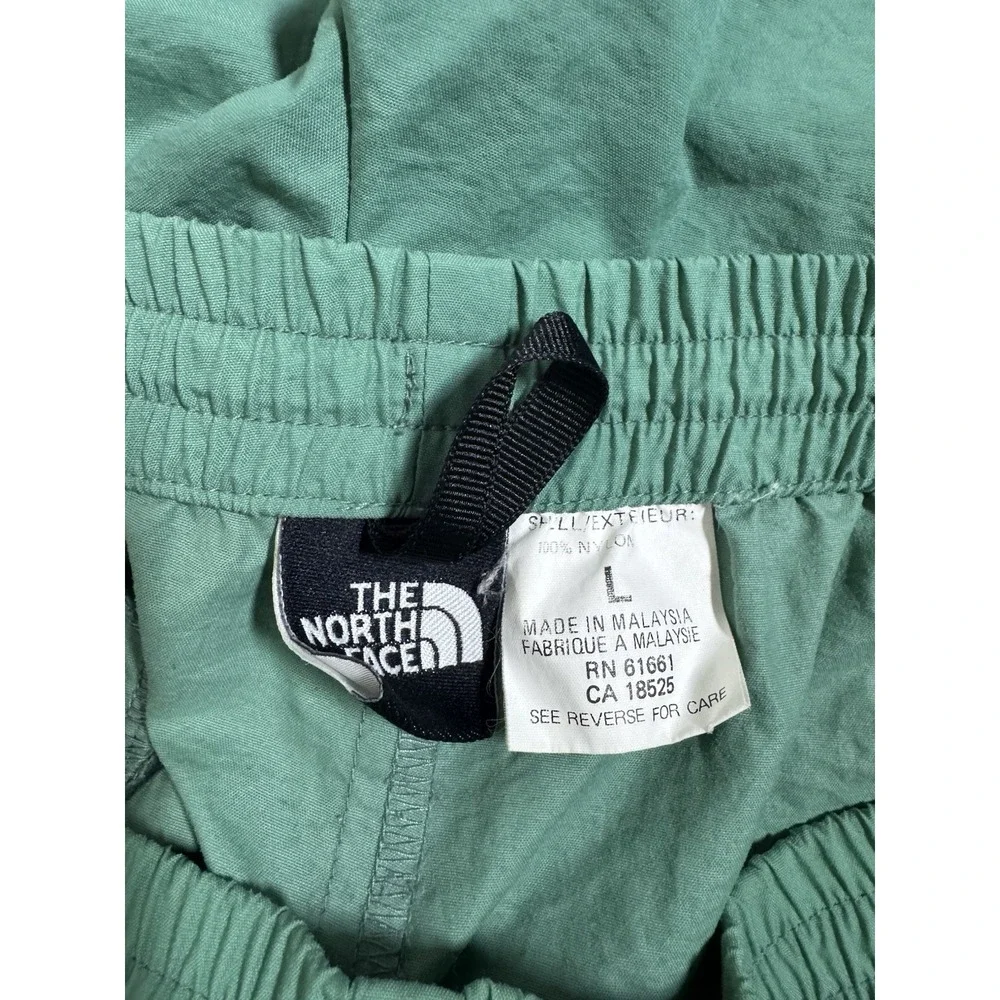 Vtg 80s The North Face 2‎ Piece Track Suit Set Jacket Pants Men's L Windbreaker